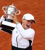 Iga Swiatek consiguió el cuarto Grand Slam de su carrera (Fuente: AFP)