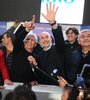 Rodríguez Larreta y sus aliados Morales, Lousteau y Stolbizer festejan junto al gobernador electo Poggi.