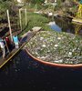 25 toneladas de residuos recolectados en el arroyo Ludueña. (Fuente: Prensa Municipalidad)