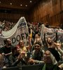 Les militantes llenaron la Sala Argentina del CCK. 