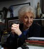 Estela de Carlotto participará del homenaje al Archivo Biográfico Familiar de Abuelas de Plaza de Mayo. (Fuente: Guadalupe Lombardo)