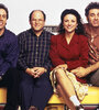 Jerry Seinfeld, Jason Alexander, Julia Louis-Dreyfus y Michael Richards, el célebre cuarteto de "Seinfeld".