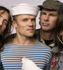 John Frusciante, Flea, Chad Smith y Anthony Kiedis.