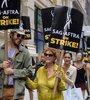 El SAG-AFTRA llamó a sus afiliados a volver a los piquetes. (Fuente: AFP)