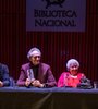 Mauricio Kartun, Ernesto Tirri, Griselda Gambaro y Roberto Cossa, premiados. (Fuente: Prensa Ministerio de Cultura)