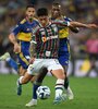 Germán Cano marcó el gol que abrió el partido en el Marcaná. (Fuente: AFP)