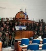 Tropas israelíes tomaron el parlamento de Gaza.  (Fuente: AFP)
