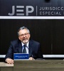 El presidente de la Jurisdicción Especial para la Paz (JEP), magistrado Roberto Vidal. (Fuente: EFE)