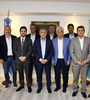 Pullaro con los gobernadores de JxC en la Casa de Mendoza
