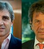 El ministro de Economía y el ex titular de la superintendencia de Seguros