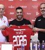 Tevez seguirá en el club de Avellaneda (Fuente: NA)