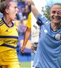 Camila Gómez Ares y la uruguaya Alaides Paz, créditos de Boca y Belgrano