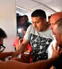 El momento en que Riquelme emitió su voto en 2019 (Fuente: Télam)