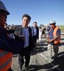 Kicillof definió la autovía como una "obra central, estratégica, y emblemática"