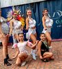 Las comparsas trabajan todo el año para lucirse en carnaval.  (Fuente: Marcelo Beltrame/ Municipalidad de Rosario.)