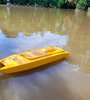 La nave es similar a un catamarán y está construida en fibra de vidrio. (Fuente: Télam)