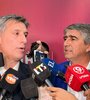 El anuncio corrió por cuenta de los ministros Pablo Olivares y Fabián Bastia. (Fuente: Prensa Gobernación)