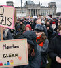 La protesta antinazi en Berlin. (Fuente: AFP)