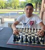 Ezequiel Lamboglia tiene 19 años y juega al ajedrez desde los 7