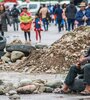 Simptizantes de Evo Morales cortan la ruta entre La PAz y Cochabamba la semana pasada. (Fuente: AFP)