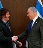 Javier Milei junto a Benjamin Netanyahu. (Fuente: NA)