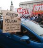 Protestas en Argentina contra la ley ómnibus (Fuente: NA) (Fuente: NA)