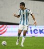 Federico Redondo, volante central de Argentinos Juniors y la Sub 23. (Fuente: AFP)