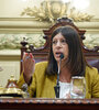 "Nos cortaron recursos que aportamos con nuestros impuestos", dijo García. (Fuente: Prensa Diputados)