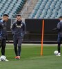 La Selección volvió a entrenarse en Filadelfia. (Fuente: Prensa AFA)