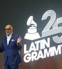 Manuel Abud, CEO de  Latin Recording Academy, anuncia detalles de la ceremonia de los Latin Grammy 2024 (Fuente: Getty Images)