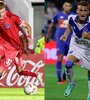 Gondou y Braian Romero, las cartas de gol de Argentinos y Vélez