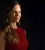 Hilary Swank fue madre de mellizos a los 49 años. (Fuente: AFP)