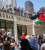 La bandera de Palestina flamea en Nueva York (Fuente: AFP)