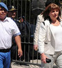 La ministra de Seguridad, Patricia Bullrich, y su policía favorito, Luis Chocobar. (Fuente: NA)