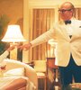 Naomi Watts y Tom Hollander como Babe Paley y Truman Capote en "Feud"