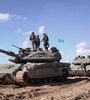 Un tanque israelí participa de la ofensiva en el este de Rafah.  (Fuente: AFP)