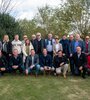 La foto formal, tras la reunión en General Belgrano.