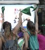 El aborto legal, seguro y gratuito, uno de los derechos a defender. (Fuente: Andres Macera)