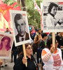 Las fotos de las víctimas de la represión al Villazo estuvieron en la audiencia.  (Fuente: Sebastián Granata)