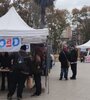 La Coad se instaló ayer en Plaza San Martín