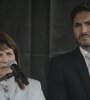 Bullrich y Pullaro volverán a encontrarse hoy en Rosario. (Fuente: Sebastián Vargas)