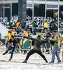 El asalto de los bolsonaristas a las sedes de las principales instituciones de Brasil. (Fuente: EFE)