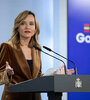 La portavoz del Gobierno español, Pilar Alegría, lanzó un aviso al presidente argentino, Javier Milei. (Fuente: EFE)