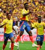 Lerma anotó el segundo tanto colombiano y luego se lesionó (Fuente: AFP)