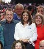 Joaquín Blanco y Clara García lideraron el acto en Rosario.