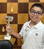 Faustino Oro  (Fuente: @ChessKidcom)