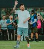 Messi pasó a saludar a los hinchas del Miami y luego se fue de vacaciones. (Fuente: Instagram)