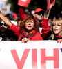 Marcha en Madrid en defensa de las personas con VIH en diciembre de 2023.