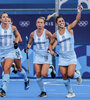 Las Leonas mostraron un buen rendimiento para sumar su primer triunfo (Fuente: AFP)