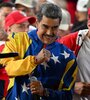 Nicolás Maduro festeja el triunfo electoral en Venezuela. (Fuente: AFP)